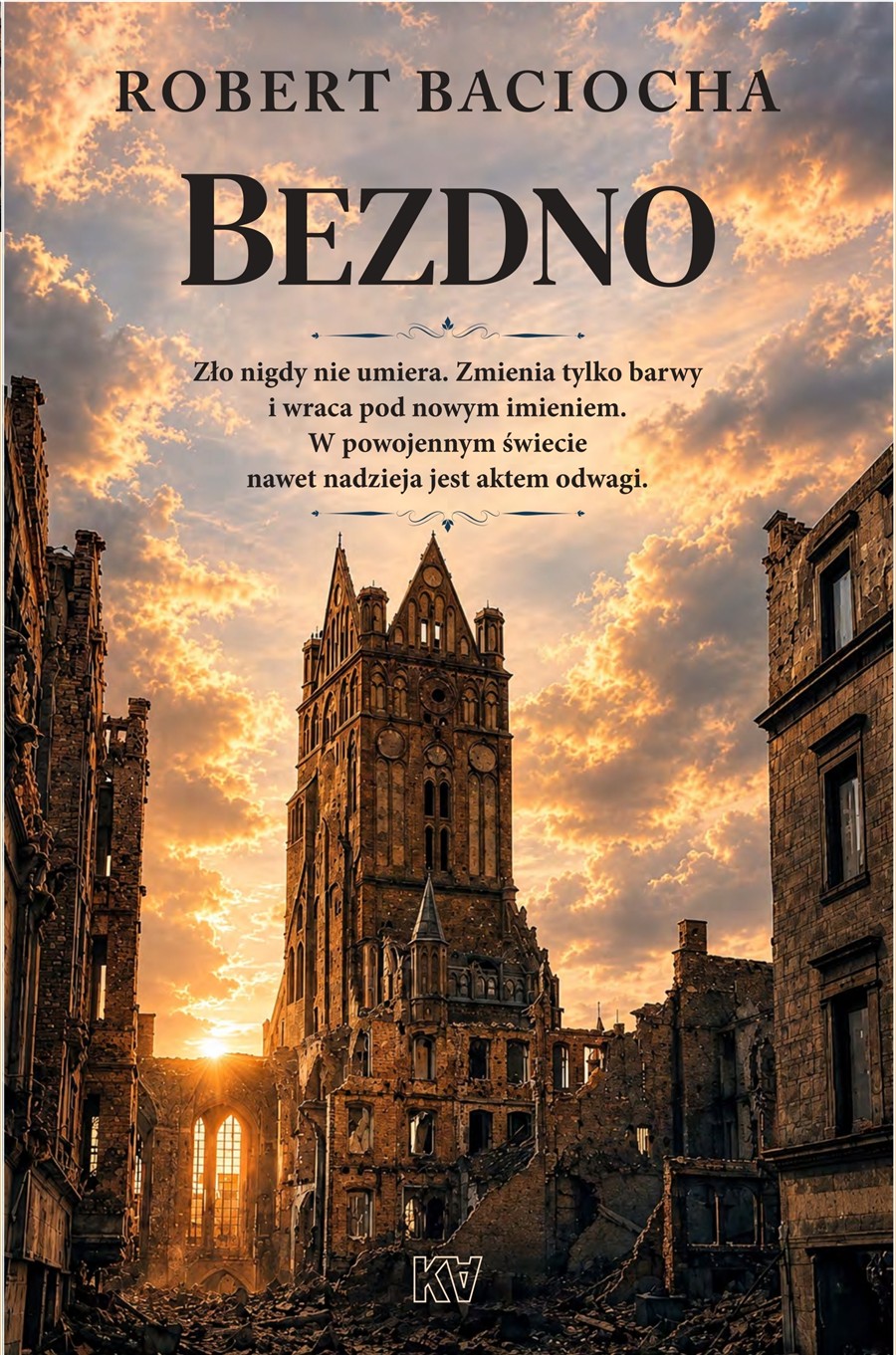Okładka książki Bezdno Roberta Baciochy